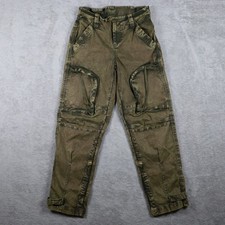 Free People We The Free Can't Compare Slouch Pants Olive Green Cargo X-Small XS