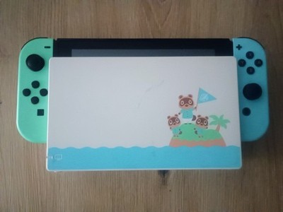 Nintendo Switch - Animal Crossing Edition: Zubehör Inklusive, Ohne OVP