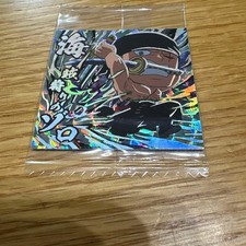One Piece Roronoa Zoro Seal Sticker LOG.6 Unopened Japan