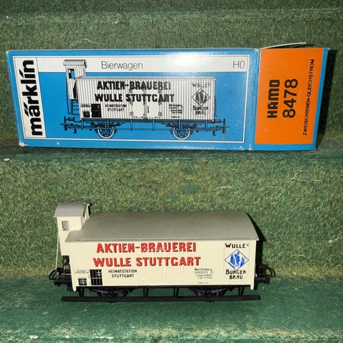 Märklin 8478 Hamo OVP H0 Wulle Bierwagen mit Bremserhaus 😍😍😍dreckig | Condition: Gebraucht