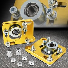 For 94-04 Ford Mustang - 2.5 Adjustable Alignment Camber Caster Plates Gold