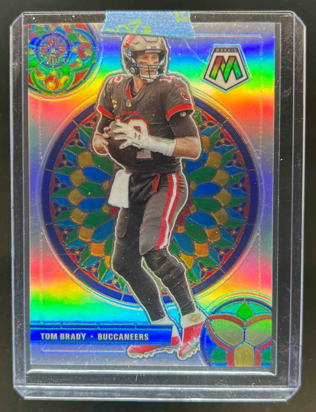 2021 Mosaic Tom Brady Glass #GM-3 Buccaneers