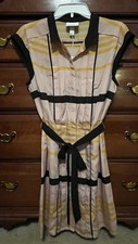 Jason Wu Size L Women's Dress Sleeveless Pleated Front Designer Dress