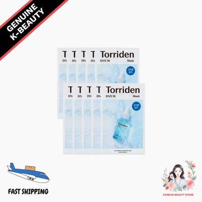 Torriden Dive-In Low Molecule Hyaluronic Acid Mask Sheet 10ea