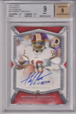 Robert Griffin III 2012 Topps Football Continuity Auto Card RG BGS Graded 9 /100