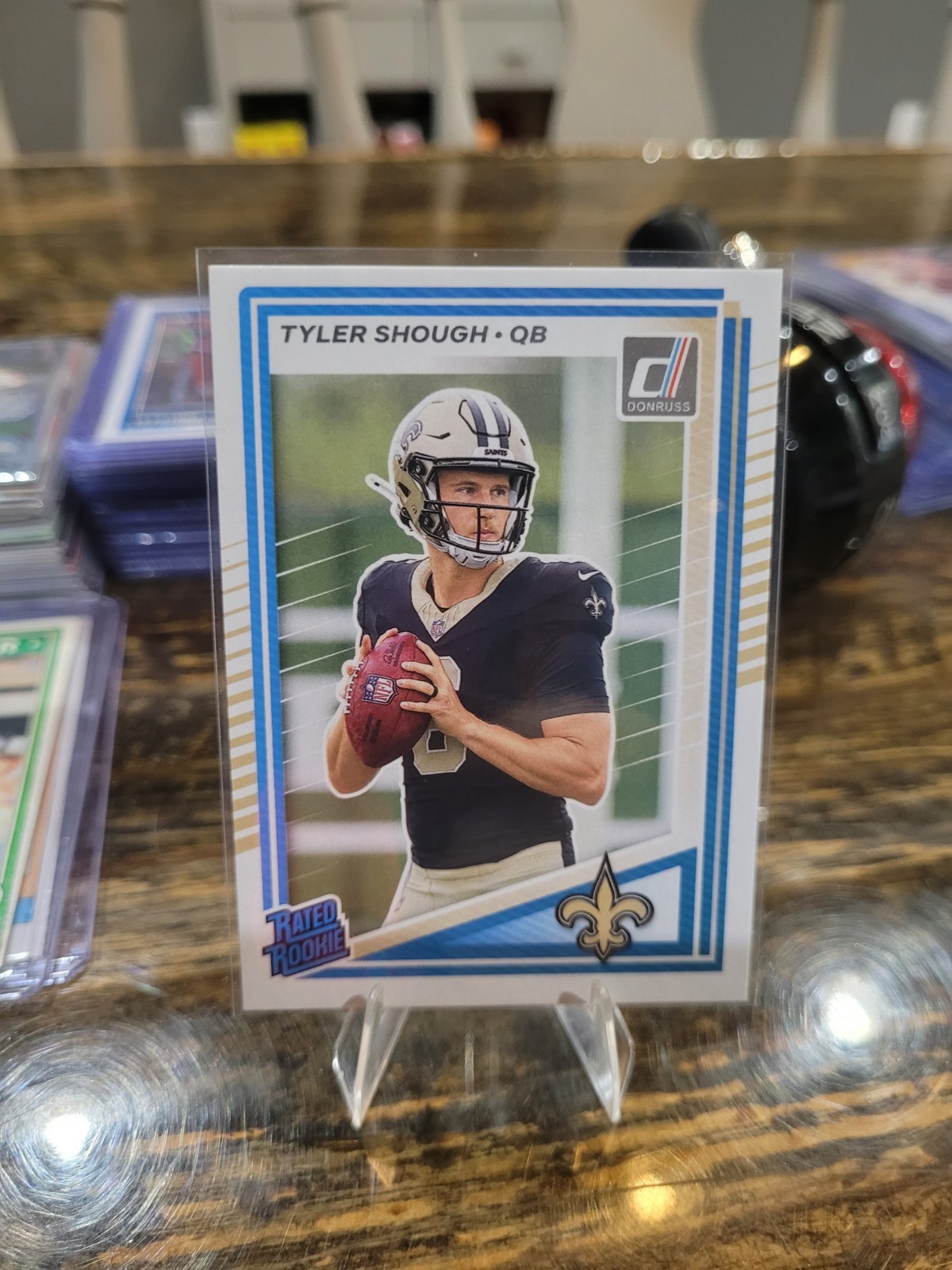 2025 Donruss #304 Tyler Shough New Orleans Saints