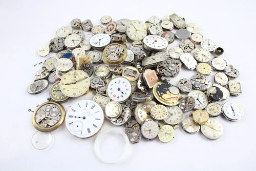 Assorted Watch Movements For Parts & Restoration Omega Cyma Job Lot
