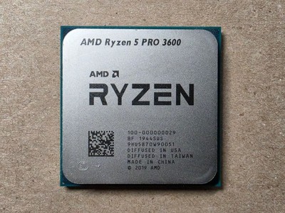 AM4 CPU Pro 3600 AMD Ryzen 5 Pro 3600 Processor (3.6GHz,  6 Cores, Socket AM4)