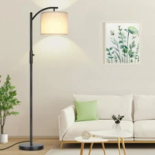 ROTTOGOON Dimmable Floor Lamp, Arc Floor Lamps for Living Room, Stepless Dimm...