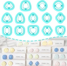 TAINSKY Polymer Clay Cutters - Frame Cutters, Boho Mini Studs Set 