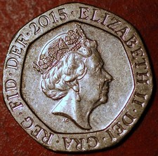 Great Britain 20 Pence 2015 KM# 1111