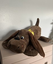 2023 Pound Puppy Plush Dog with Bandana Scarf  Name Tag Collar Stuffed Animal