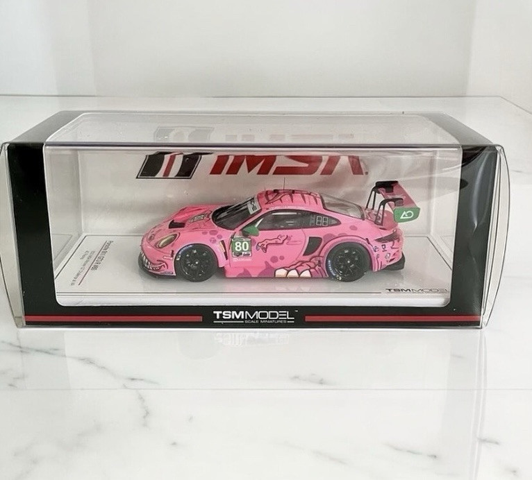 【TSM MODEL】Porsche 911 GT3 #80 2023 IMSA TSM Model 1:43 Porsche 911 GT3 R #80 AO Racing 2023 IMSA