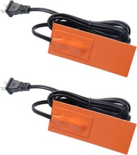 2 X 5in Car Engine Silicone Pad Heater - Self-adhesive 2pcs Oil Pan Heater Pad 2 X 5in Car Engine Silicone Pad Heater - Self-adhesive 2pcs Oil Pan Heater Pad