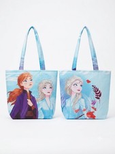 Disney Frozen Elsa Anna Back To Back Tote Bag Reusable Shopping Beach Bag