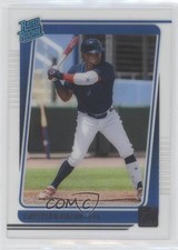 2021 Panini Chronicles Clearly Donruss Rated Rookies Cristian Pache #21 02gz