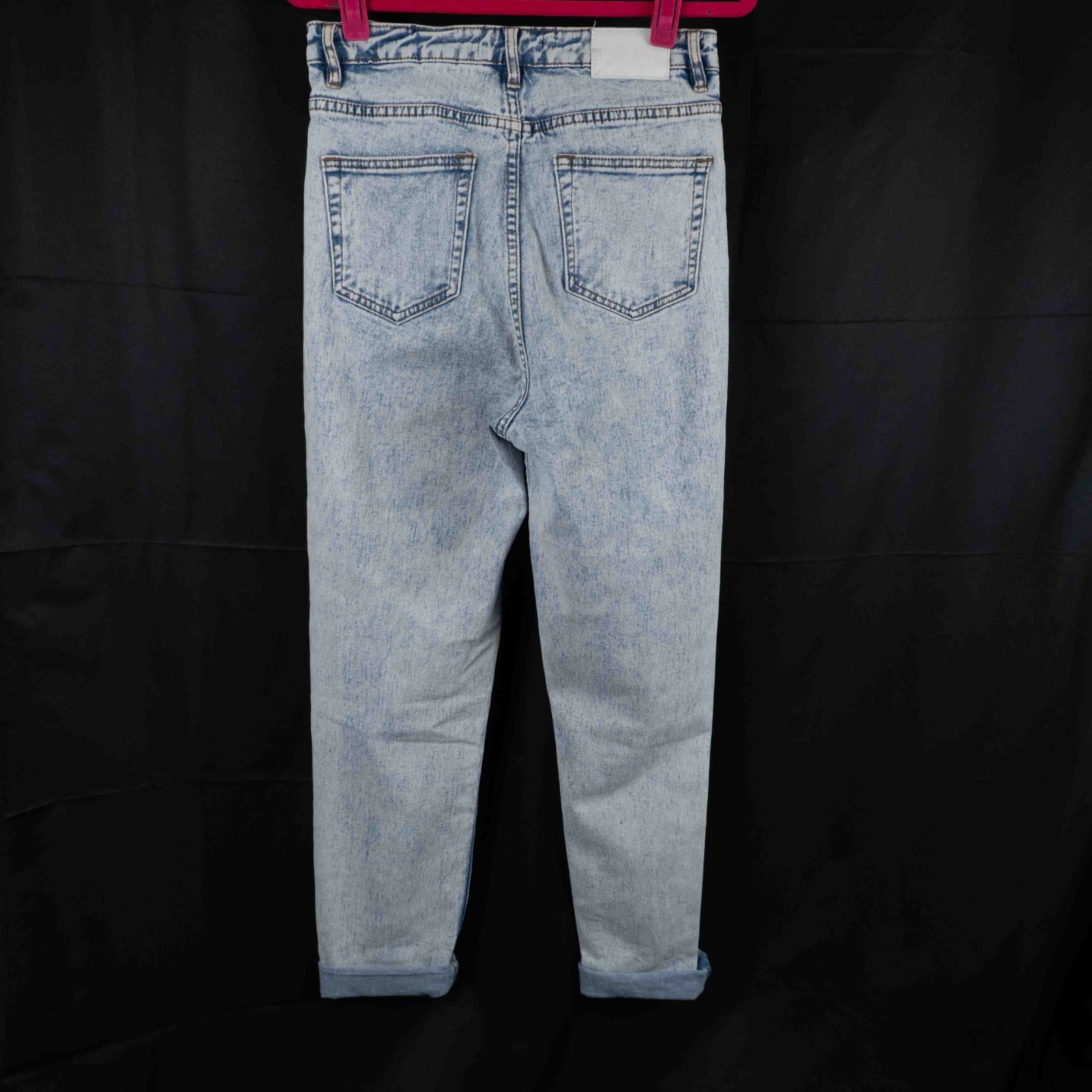 Missguided Riot Blue High Rise 8R Jeans Pre-Owned image 4