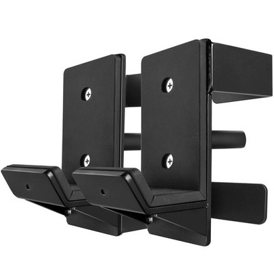 AINAFIX J Hooks for 3'' x 3'' Power Rack, Rubber Pad J-Hook for Power Cage, Bot US