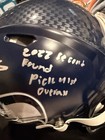 Kenneth Walker III Autographed Full Size Seahawks Authentic Helmet (Beckett COA) — photo 2