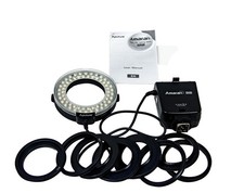 Amaran AHL-N60 Halo Camera Flash Ring Light W/ 8 Adapters Rings