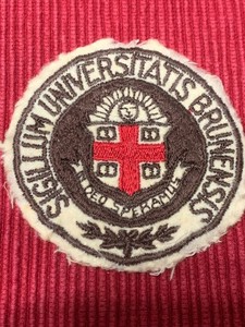 Vintage Brown University Patch