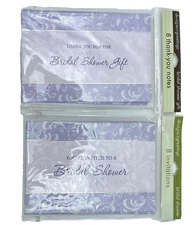 Designer Greetings Thank You Note Cards For Bridal Shower Gift 2 Packs