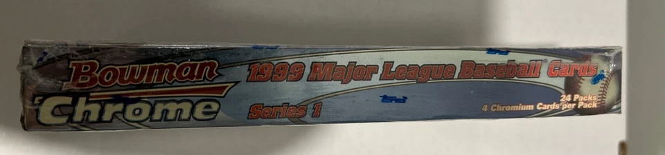 1999 Bowman Chrome Baseball Series 1 HOBBY Box 24pk - Image 4 of 4