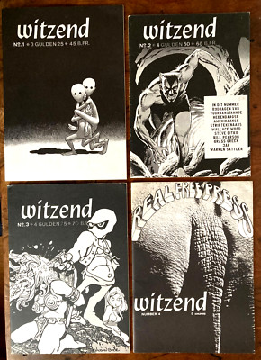 Wallace Wood: WITZEND, 1966/67 #1-4, Real Free Press Int. , Amsterdam, niederl.