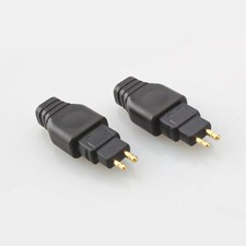 Pair MMCX 0.78/0.75 2 Pin Cable Adapter For Sennheiser HD414 HD650 HD600 HD580
