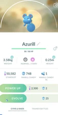 Pokemon Rare Hatch Baby Azurill Safe And Fast