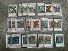 Yugioh synchro monster collection - various rarities 