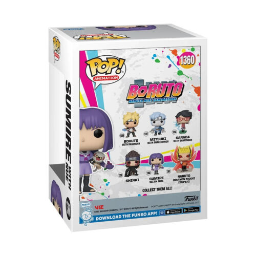 Funko Pop! Vinilo: Boruto: Naruto Next Generations - Sumire con Nue #1360 - Imagen 3 de 3