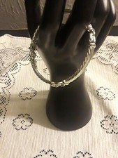 Silver bracelet for girls metal design