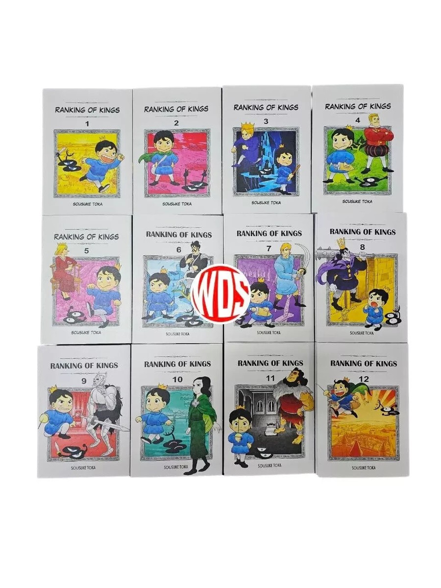Ranking Of Kings Manga Volume 1-12 Full Set English Version Comic