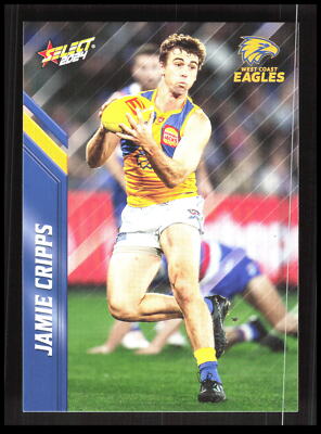 AFL 2024 Select West Coast Eagles Jamie Cripps 163 Card CB-1-4-B-14