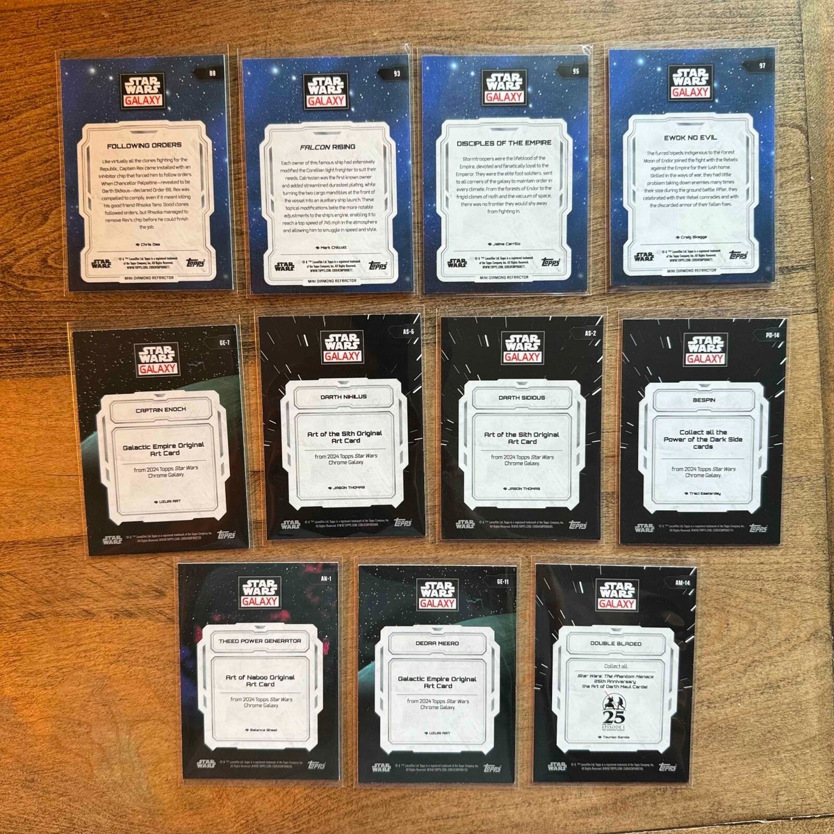 スター・ウォーズ・クローム・ギャラクシー2021 2022 2023のリフラクタ スター・ウォーズ・クローム・ギャラクシー2021 2022 2023の