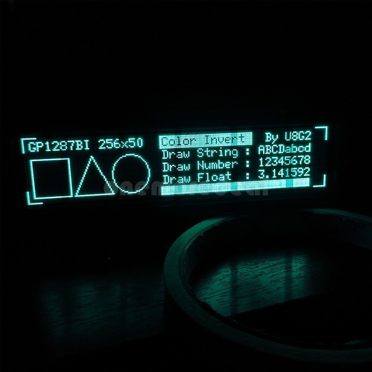GP1294 256x48 VFD Display Dot Matrix Display Vacuum Fluorescent