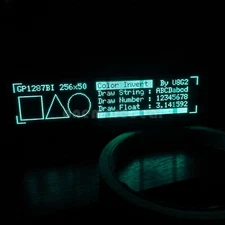 GP1294 256x48 VFD Display Dot Matrix Display Vacuum Fluorescent Display DIY New