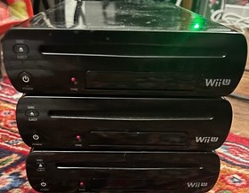 Nintendo Wii U Console Bundle w/ 128GB SD Card, Complete with Extras! (Black)