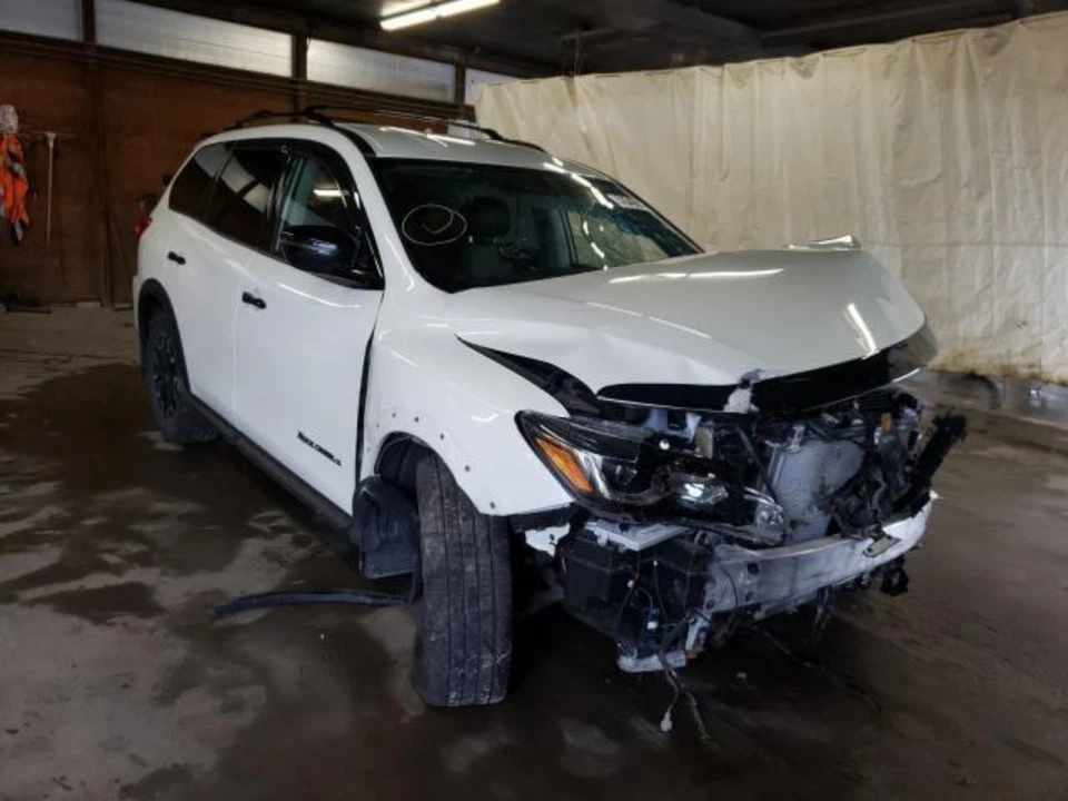 2020 NISSAN PATHFINDER Sun visor w/illumination left driver OEM 19 20 - Image 4 of 4