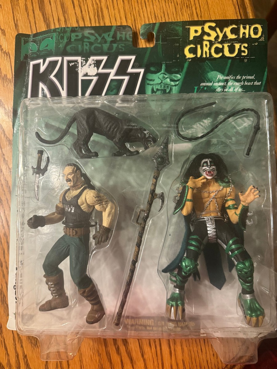 McFarlane Toys KISS Psycho Circus Peter Criss The Animal Wrangler