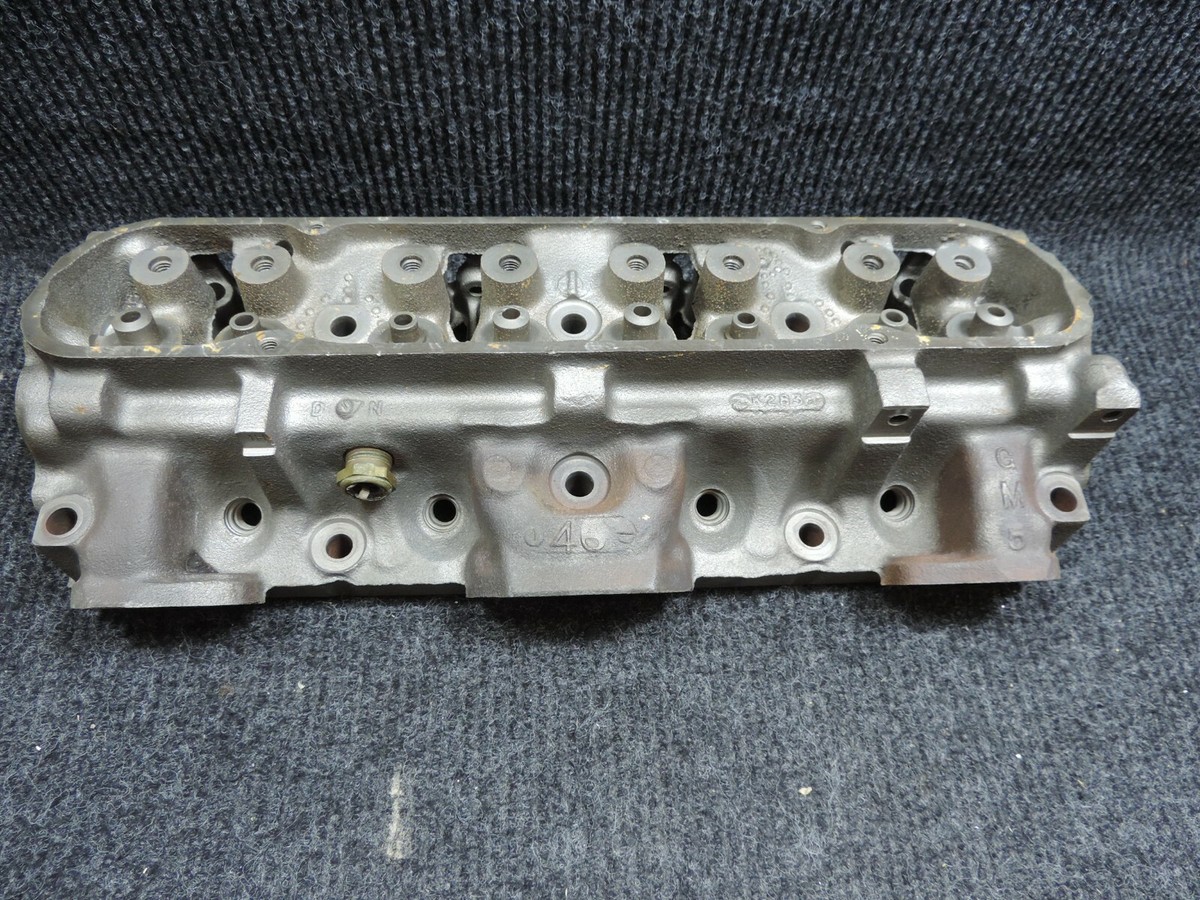 Pontiac GTO Firebird Cylinder Head #46 389 400 428 455 K283 DATE