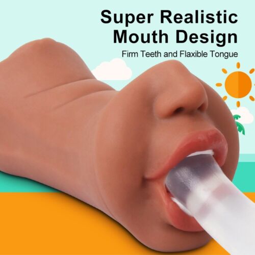 Realistic Vagina Male Masturbator Pocket Pussy Masturbation Cup Stroker Sex Toy - Picture 6 of 22