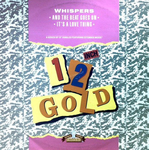 The Whispers - And The Beat Goes On / It's A Love Thing Maxi (VG+/VG+) '