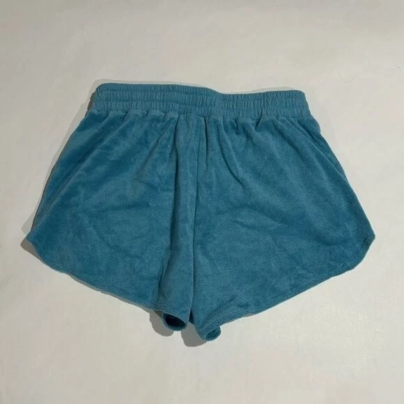 alo-yoga terry high waist beachside shorts