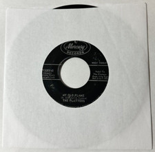 The Platters MY OLD FLAME, YOU'RE MAKING A MISTAKE 45 R B 71320 PLAYS VG