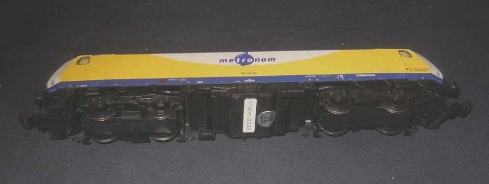 Piko HO Electric Locomotive Metronom ME 146-03  Tested & Runs - Image 3 of 3