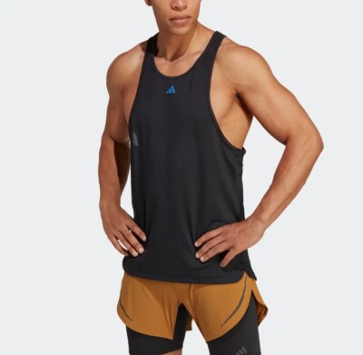 Adidas Herren Tank Top Gym Workout Weste Muscle Fit