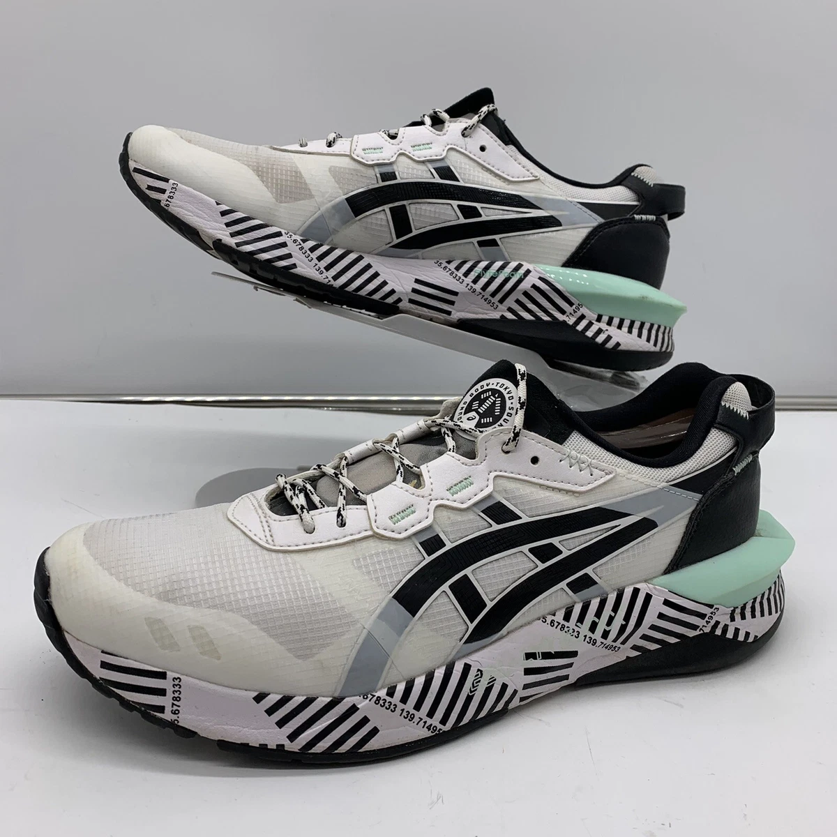 textuur Decimale prachtig Asics Gel Lyte Running Shoes Womens Size 10 Modern Tokyo Sneakers White  Teal | eBay