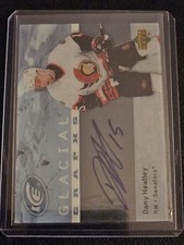 2007 Upper Deck Dany Heatley #GG-DH #23 Glacial Graphs